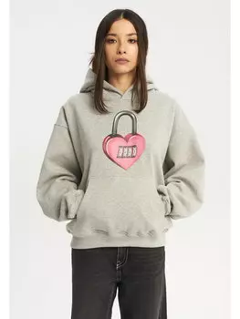 Толстовка оверсайз 2005, серый