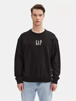 Толстовка оверсайз 648026-10 Gap, черный