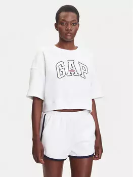 Толстовка оверсайз 778442-02 Gap, белый