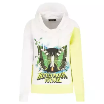 Толстовка оверсайз Actitude_Twinset, белый