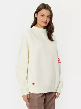 Толстовка оверсайз Adidas, экрю