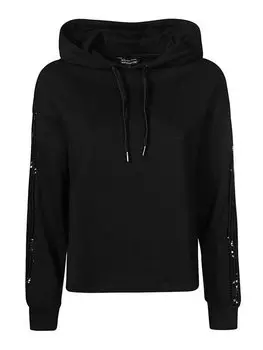 Толстовка оверсайз Armani Exchange, черный