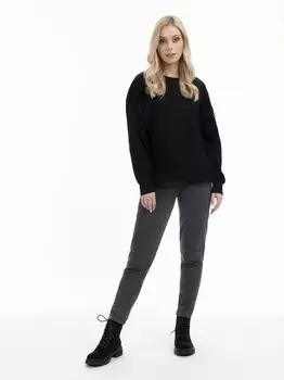 Толстовка оверсайз Dreimaster, черный