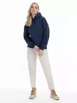 Толстовка оверсайз Dreimaster, синий