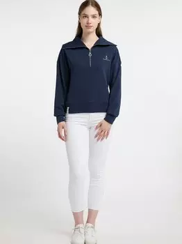 Толстовка оверсайз Dreimaster, синий