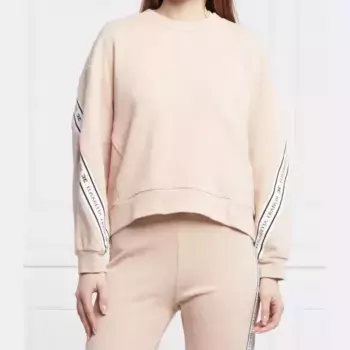 Толстовка оверсайз Elisabetta Franchi, бежевый