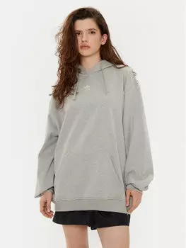 Толстовка оверсайз Essentials IY9616 Adidas, серый