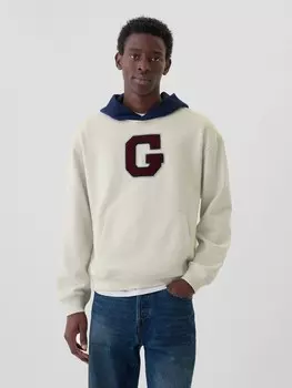Толстовка оверсайз Gap, бежевый