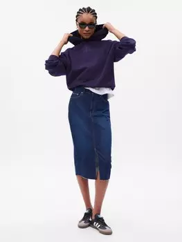 Толстовка оверсайз Gap, синий