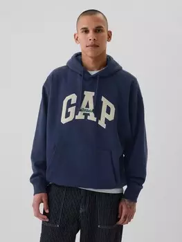 Толстовка оверсайз Gap, синий