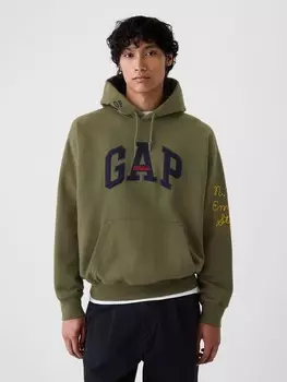 Толстовка оверсайз Gap, зеленый