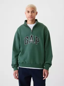 Толстовка оверсайз Gap, зеленый