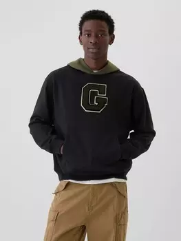Толстовка оверсайз Gap, зеленый