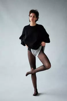 Толстовка оверсайз H&M, черный