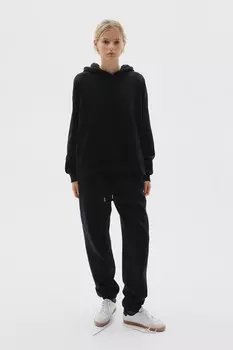 Толстовка оверсайз H&M, черный