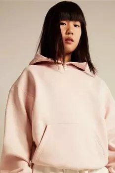 Толстовка оверсайз H&M, оранжевый