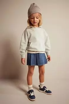 Толстовка оверсайз H&M, серый