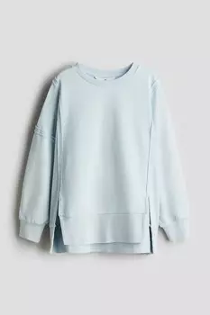 Толстовка оверсайз H&M, синий
