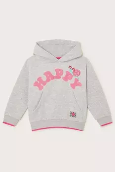 Толстовка оверсайз Happy Monsoon, серый