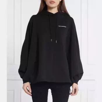Толстовка оверсайз Hun's Pick Karl Lagerfeld, черный