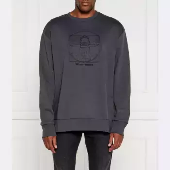 Толстовка оверсайз Iceberg, серый