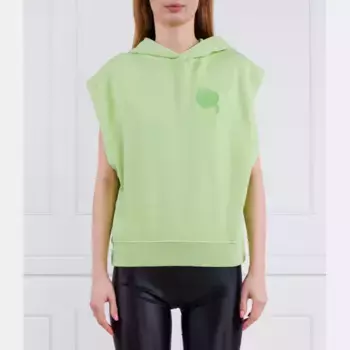 Толстовка оверсайз Ikonik 2.0 Karl Lagerfeld, зеленый