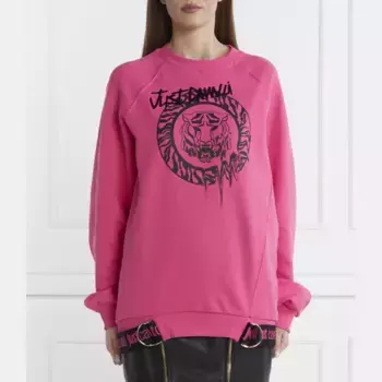 Толстовка оверсайз Just Cavalli, розовый