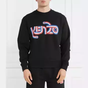 Толстовка оверсайз Kenzo, черный