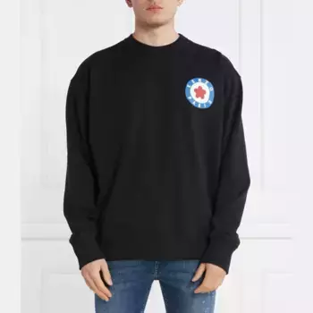 Толстовка оверсайз Kenzo, черный