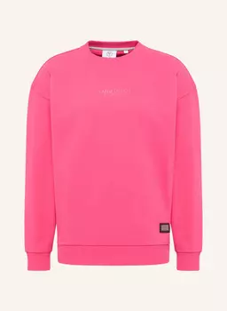 Толстовка оверсайз - la famiglia d'ottavio Carlo Colucci, розовый