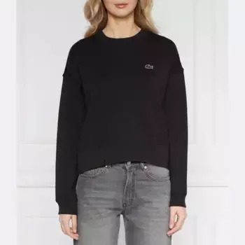 Толстовка оверсайз Lacoste, черный