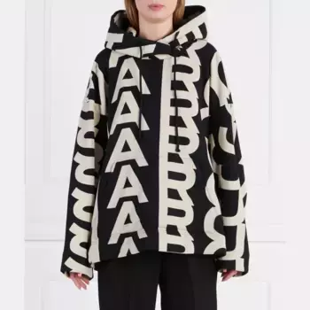 Толстовка оверсайз Marc Jacobs, черный