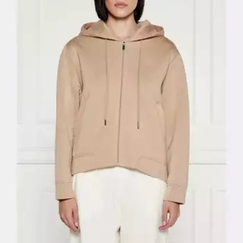 Толстовка оверсайз Max Mara, коричневый