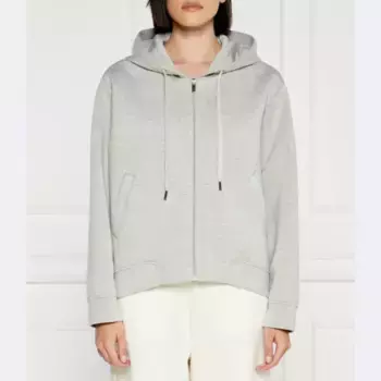 Толстовка оверсайз Max Mara, серый