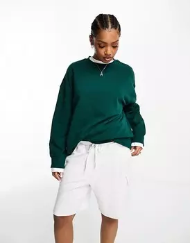 Толстовка оверсайз Monki – Lang>4rmliges цвета Dunkelgr cn