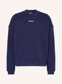 Толстовка оверсайз nubi Wrstbhvr, синий