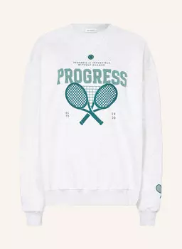 Толстовка оверсайз Oh April, серый