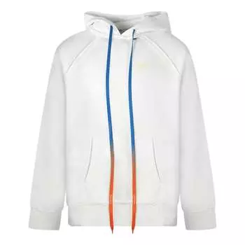 Толстовка оверсайз с длинной кулиской Off-White, белый