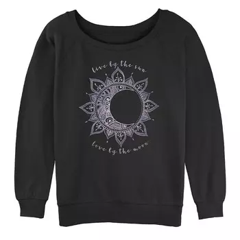 Толстовка оверсайз с графическим рисунком Live By The Sun для юниоров Licensed Character, черный