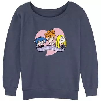 Толстовка оверсайз с изображением сердечек сестры для детей Cartoon Network Ed, Edd, n Eddy Kanker Licensed Character