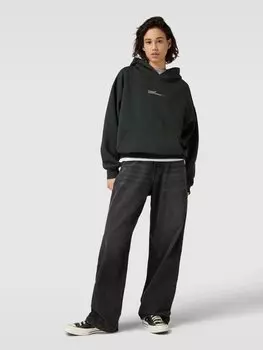 Толстовка оверсайз с карманом-кенгуру, модель «NAVISK» Pegador, оливковый