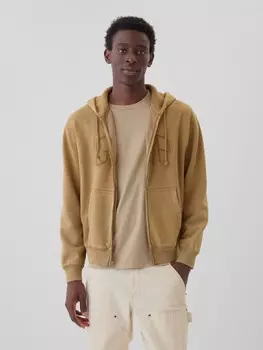 Толстовка оверсайз с логотипом Gap, коричневый