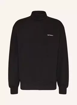 Толстовка оверсайз с надписью Carhartt Wip, черный