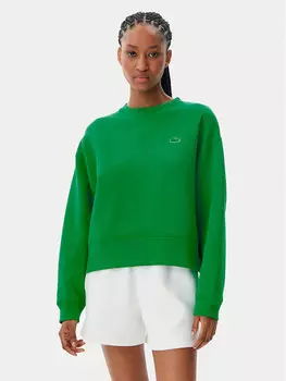 Толстовка оверсайз SF5614 Lacoste, зеленый