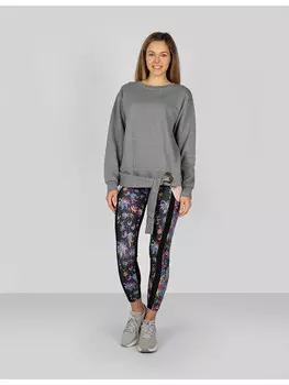 Толстовка оверсайз Trussardi, серый