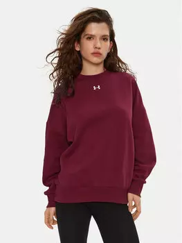 Толстовка оверсайз Under Armour, красный