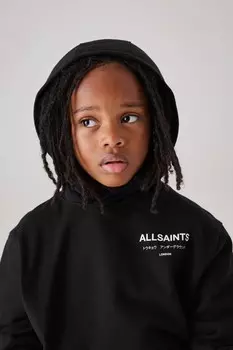 Толстовка оверсайз Underground с капюшоном Smallsaints, черный