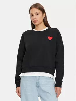 Толстовка оверсайз Vero Moda, черный