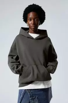 Толстовка оверсайз Weekday, серый