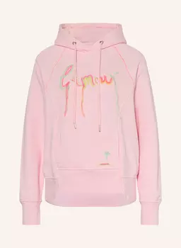 Толстовка оверсайз Yippie Hippie, розовый